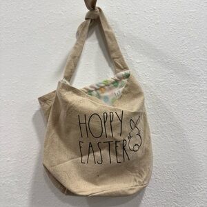 Rae Dunn Tan Mini Bag - Hoppy Easter